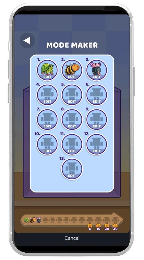 Make your desired mode